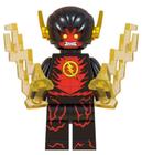 Boneco Blocos De Montar Flash Reverso Vermelho Dc - Mega Block Toys