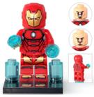 Boneco Blocos De Montar Invencível Homem De Ferro - Mega Block Toys