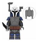 Boneco Blocos De Montar Mandalorian Bo Katan Sabre Negro - Mega Block Toys