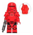 Boneco Blocos De Montar Mandalorian Sith Flame Trooper