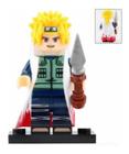 Boneco Blocos De Montar Naruto Minato Namikase - Mega Block Toys