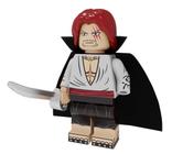 Boneco Blocos De Montar One Piece Shanks Rocks