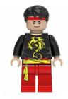 Boneco Blocos De Montar Shang Chi Mestre Do Kung Fu Marvel - Mega Block Toys