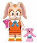 Boneco Blocos De Montar Sonic Rabbit Ursinho - Mega Block Toys