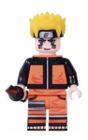 Boneco Blocos De Montar Uzumaki Naruto Shippuden - Mega Block Toys