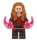 Boneco Blocos De Montar Vingadores Scarlet Witch Avengers