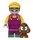 Boneco Blocos De Montar Wario Mario Bros