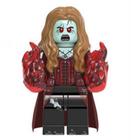 Boneco Blocos De Montar Zumbi Scarlet Witch Edição Especial