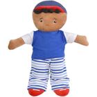 Boneco Bonequinho Pano Infantil João Antialérgico Macio Lavável Plush Bebe Infantil Menino Pelucias Decoraçao Quarto Bebe Brinquedo - ZIP