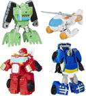 Boneco Bots de Resgate Transformers Playskool Heroes Griffin Rock Equipe de resgate