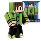 Boneco Cadres 35 cm Grande Minecraft Gamer Skin Streamer Algazarra 3.03.1325