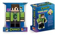 Boneco Cadres 35cm Minecraft Turma Do Problems Articulado