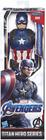 Boneco Capitão América Marvel Vingadores - Titan Hero Series Hasbro