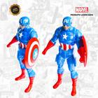 Boneco Capitão América Vingadores Articulado Avengers 22cm