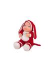 Boneco Carinhoso Cachorro Vermelho 29 Cm Antialérgico