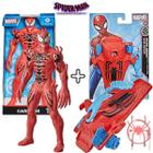 Boneco Carnificina Homem Aranha e Lançador de Dardos Hasbro