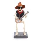 Boneco caveira jimi 35cm halloween