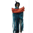 Boneco Caveira Suspenso Halloween Decoração Artigo de Festa Terror Welcome - Jac Fashion