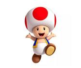 Boneco Cogumelo Toad Vermelho Super Mario Bros Aniversário