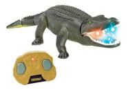 Boneco Crocodilo Com Controle Infravermelho Dmt6441 - Dm Toys