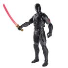 Boneco de ação G.I. Joe Ninja Strike Snake Eyes 30 cm para crianças a partir de 4 anos