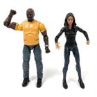 Boneco de ação Luke Cage, série Marvel Legends, com Claire Temple