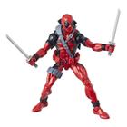 Boneco de ação Marvel Legends Series Deadpool 15 cm com acessórios