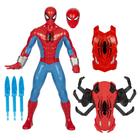 Boneco de ação Marvel Spider-Man Thwip Blast 27 cm com acc