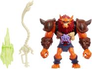 Boneco de ação Masters of the Universe He-Man e The Beast Man com movimento de ataque poderoso e 2 acessórios inspirados na série animada Motu Netflix, brinquedo colecionável de 5,5 polegadas para crianças de 4 anos ou mais