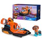 Boneco de ação Paw Patrol Zuma com Toy Jet Boat