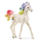 Boneco de brinquedo colecionável Schleich bayala Rainbow Cake Unicorn