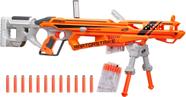 Boneco de brinquedo Hasbro Nerf Accustrike Raptorstrike com 18 dardos