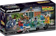 Boneco de brinquedo Playmobil Back to the Future Part II Hoverboard Chase