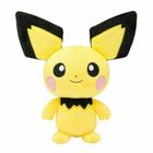 Boneco De Pelúcia Pichu Pikachu Pokemon Center Go 20cm