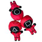 Boneco De Pelucia Squid Game Round 6 Vermelho 26Cm - TIKTOYS