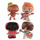 Boneco De Vinil Articulado Mini Beat Power Rockers - Lider