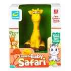 Boneco de Vinil Baby Safari Girafa - Cometa - Brinquedos Cometa