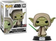 Boneco de vinil Funko Battlefront POP! Star Wars Yoda com capuz