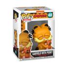 Boneco de vinil Funko POP! Quadrinhos Garfield Garfield com Pooky