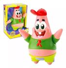 Boneco de Vinil Grande Patrick Articulado Bob Esponja Lider