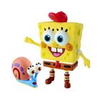 Boneco De Vinil Kamp Koral Bob Esponja E Gary 3076 - Líder - Lider Brinquedos