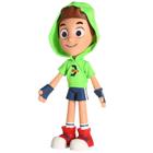 Boneco de Vinil - Robin Hood Gamer - Família Gamer - Youtuber - 26 cm - Rosita - Baby Brink