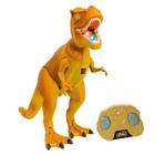 Boneco dino Tiranossauro Rex com controle infravermelho - DM Toys