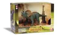 Boneco Dinossauro Articulado Triceratops Silmar 1555