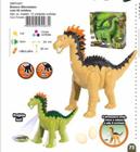 boneco dinossauro com 2 ovinhos - Dm toys