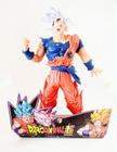 Boneco Bloco Montar Goku Instinto Superior Dragão Ball - Stocktoys