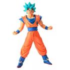 Boneco Dragon Ball Super - Goku 20cm Cabelo Azul collection goku blue