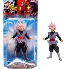 Boneco Dragón Ball Goku Prata 16cm Coleção Brinquedo - Araujo