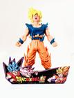 BONECODRAGON BALL Z Goku Super Sayajin 20cm Cabelo Amarelo - DS - Bonecos -  Magazine Luiza