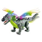 Boneco Dragossauro Dinossauro C/ Som, Luz E Movimento Anda 5569 - Dm Toys